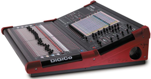 OCCASION - Digico SD9 Digitalmischpult, 8 Inputs, 8 Out, 96 Channels, 48 Bus (mono / stereo), 12 x 8 Matrix (Core2)